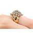 Ring Cocktail 1.00ctw Round Diamonds 10ky sz7.5 224080004