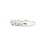 Ring Engagement 3-Stone .85ctw Round Diamonds 14kw sz7 124070302