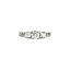Ring Engagement 3-Stone .85ctw Round Diamonds 14kw sz7 124070302