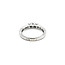 Ring Milgrain .29ctw Round & Baguette Diamonds 14kw 9x7.5mm Sz6.5 2.9g 125060023