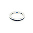 Ring Bridal Eternity Diamonds 1.50ctw Sapphire 18kw sz7.75 3.5mm 124060545