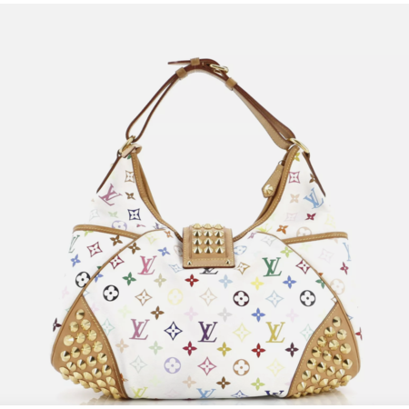 Handbag Louis Vuitton Chrissie White Monogram 124085043