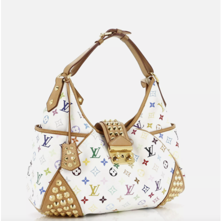 Handbag Louis Vuitton Chrissie White Monogram 124085043