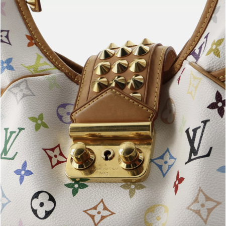 Handbag Louis Vuitton Chrissie White Monogram 124085043