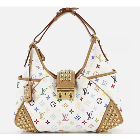 Handbag Louis Vuitton Chrissie White Monogram 124085043