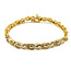 Bracelet 1.0ctw Round/Baguette Diamonds 14ky 7" 223100158