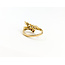 Ring .75ctw Marquise Diamonds .25ctw Rubies 14ky Sz6.75 223070059