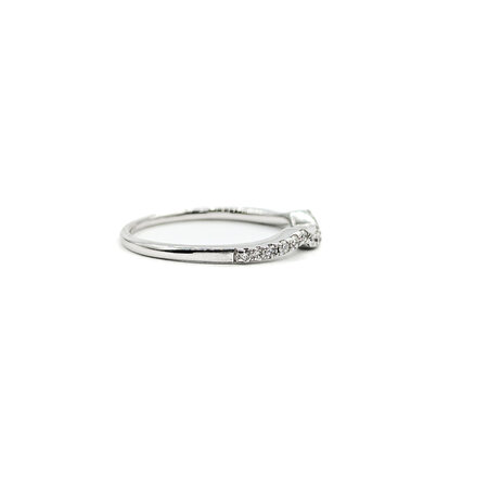 Ring Band .25ctw Round Diamonds 10kw Sz7.5 223040030
