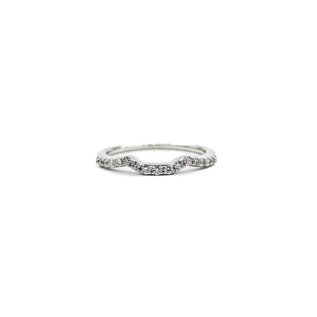 Ring Band .25ctw Round Diamonds 10kw Sz7.5 223040030