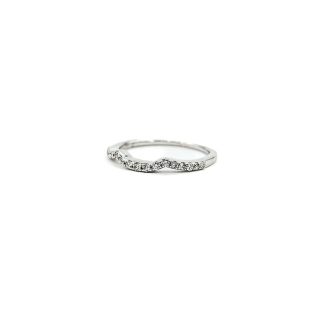 Ring Band .25ctw Round Diamonds 10kw Sz7.5 223040030