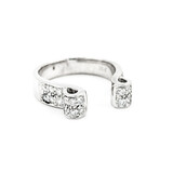  Ring Simon G .75ctw Round Diamonds Horseshoe 18kw sz7 124060011