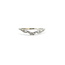 Ring Curved Bridal Bead Set .12ctw Round Diamonds 14kw sz7.5 224090453