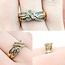 Ring Twist Channel .30ctw Round/Baguette Diamonds 10ky sz6.75 224090004