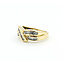 Ring Twist Channel .30ctw Round/Baguette Diamonds 10ky sz6.75 224090004