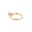 Ring Solitaire Mid Century .33ct Mine Cut Diamond 14ky sz5.5 224090755