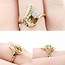 Ring Freeform.35ct RoundDiamond .20ctwDiamonds14kysz7.5224090002