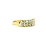 Ring 3 Row .27ctw Round Diamonds 14ky sz7 224090001
