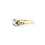 Ring Engagement 1940's .25ct Round Diamond .06ctw Diamonds 14/18kyw sz8 224090752