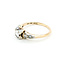 Ring Engagement 1940's .25ct Round Diamond .06ctw Diamonds 14/18kyw sz8 224090752