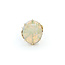 Ring 7.5ct Oval Cabochon Australian Opal 18ky sz7 224090154