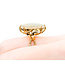Ring 7.5ct Oval Cabochon Australian Opal 18ky sz7 224090154