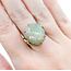 Ring 7.5ct Oval Cabochon Australian Opal 18ky sz7 224090154
