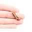 Pendant Heel .76ctw Ruby 14ky 1x.25" 123060165