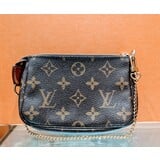  Handbag Louis Vuitton Pouchette Zip Monogram 124095003