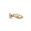 Ring Engagement Halo .25ct Round Diamond .20ctw Diamonds 14kr sz3.5 224090301
