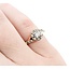 Ring Engagement Halo .25ct Round Diamond .20ctw Diamonds 14kr sz3.5 224090301