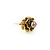 Ring 6.6mm Chocolate Pearl 14ky sz6.5 124090151