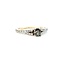 Ring  .46ctw Diamonds .59ct Alexandrite  Platinum & 14ky Sz7 121090233