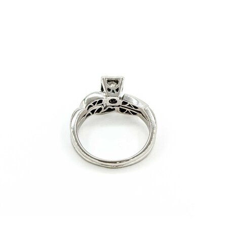 Ring Set Mid Century .33ct Round Diamond .15ctw Diamonds 14kw sz7.25 224090751