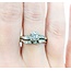 Ring Set Mid Century .33ct Round Diamond .15ctw Diamonds 14kw sz7.25 224090751