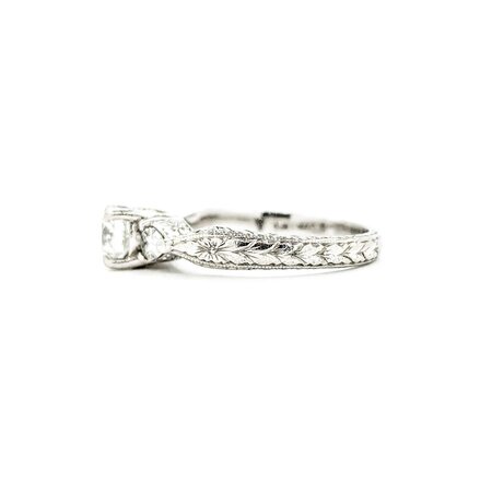 Ring Varna Engagement AGSL#3832706 .56ct Round Diamond .20ctw Diamonds Platinum/18ky sz5 224090305