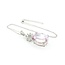 Pendant .08ctw Round Diamonds 18.38ct Morganite 14kw 16" 222100119