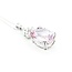 Pendant .08ctw Round Diamonds 18.38ct Morganite 14kw 16" 222100119