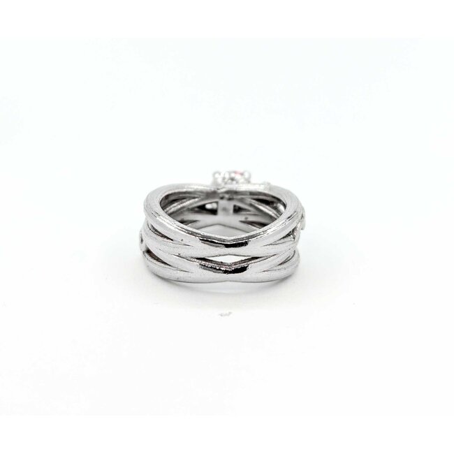 Ring 1.10ct Pink Tourmaline 950pt sz6 124090153