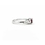 Ring Milgrain .10ctw Diamonds .58ct Ruby 850pt sz6.25 124020177