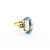Ring .06ctw Round Diamonds 17.51ct Topaz 18ky sz7 224090155