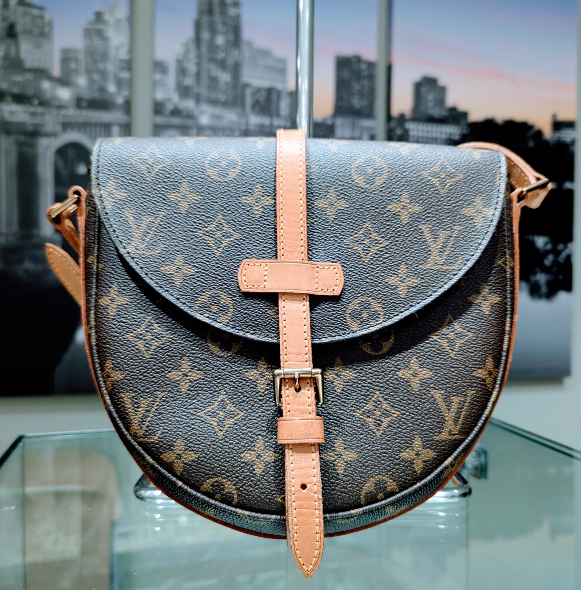 Handbag Louis Vuitton Chantilly MM Monogram 124105005