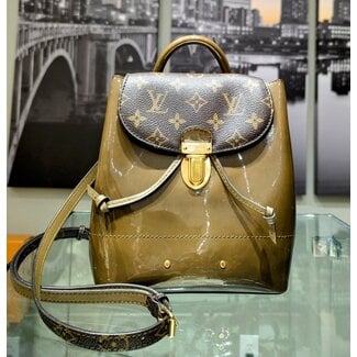 Handbag Louis Vuitton Hot Springs Backpack Vernis M54389 124095026