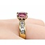 Ring .70ctw Baguette Diamonds 1.41ct Pink Tourmaline 14ky sz6.5 5.2mm 124060203