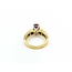 Ring .70ctw Baguette Diamonds 1.41ct Pink Tourmaline 14ky sz6.5 5.2mm 124060203