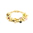 Bracelet Marco Bicego Paradise Quartz/Tourmaline/Peridot 18ky 7.5" 18mm 224103255