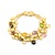 Bracelet Marco Bicego Paradise Quartz/Tourmaline/Peridot 18ky 7.5" 18mm 224103255