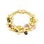 Bracelet Marco Bicego Paradise Quartz/Tourmaline/Peridot 18ky 7.5" 18mm 224103255