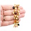 Bracelet Marco Bicego Paradise Quartz/Tourmaline/Peridot 18ky 7.5" 18mm 224103255