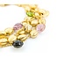 Bracelet Marco Bicego Paradise Quartz/Tourmaline/Peridot 18ky 7.5" 18mm 224103255