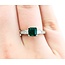 Ring .50ctw Diamonds .97ct Emerald 14kw Sz5.75 123040002